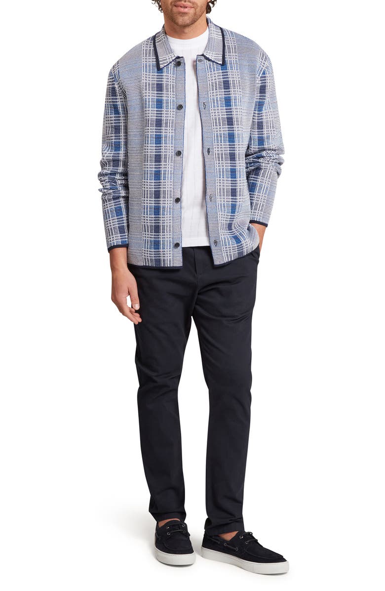 Ted Baker Mosens Check Button-Up Shirt, Alternate, color, 