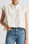 Reistor Embroidered Panel Crop Top