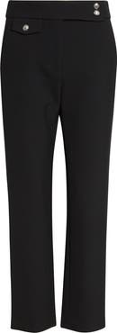 Veronica Beard Renzo Crop Cotton Blend Trousers