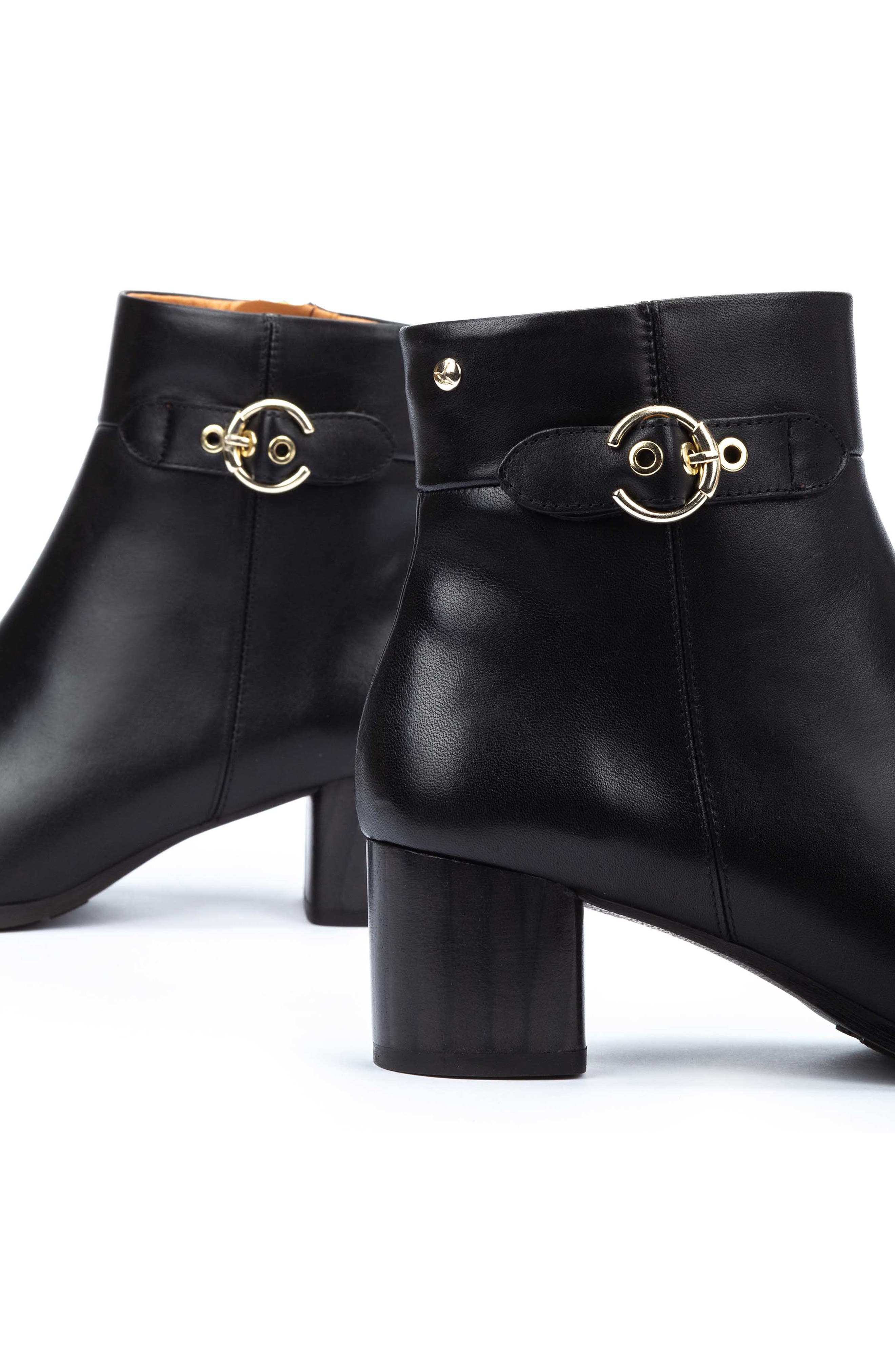 PIKOLINOS Calafat Buckle Bootie, Alternate, color, Black Ii