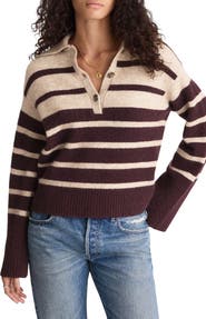 Madewell CloudSoft Polo Sweater