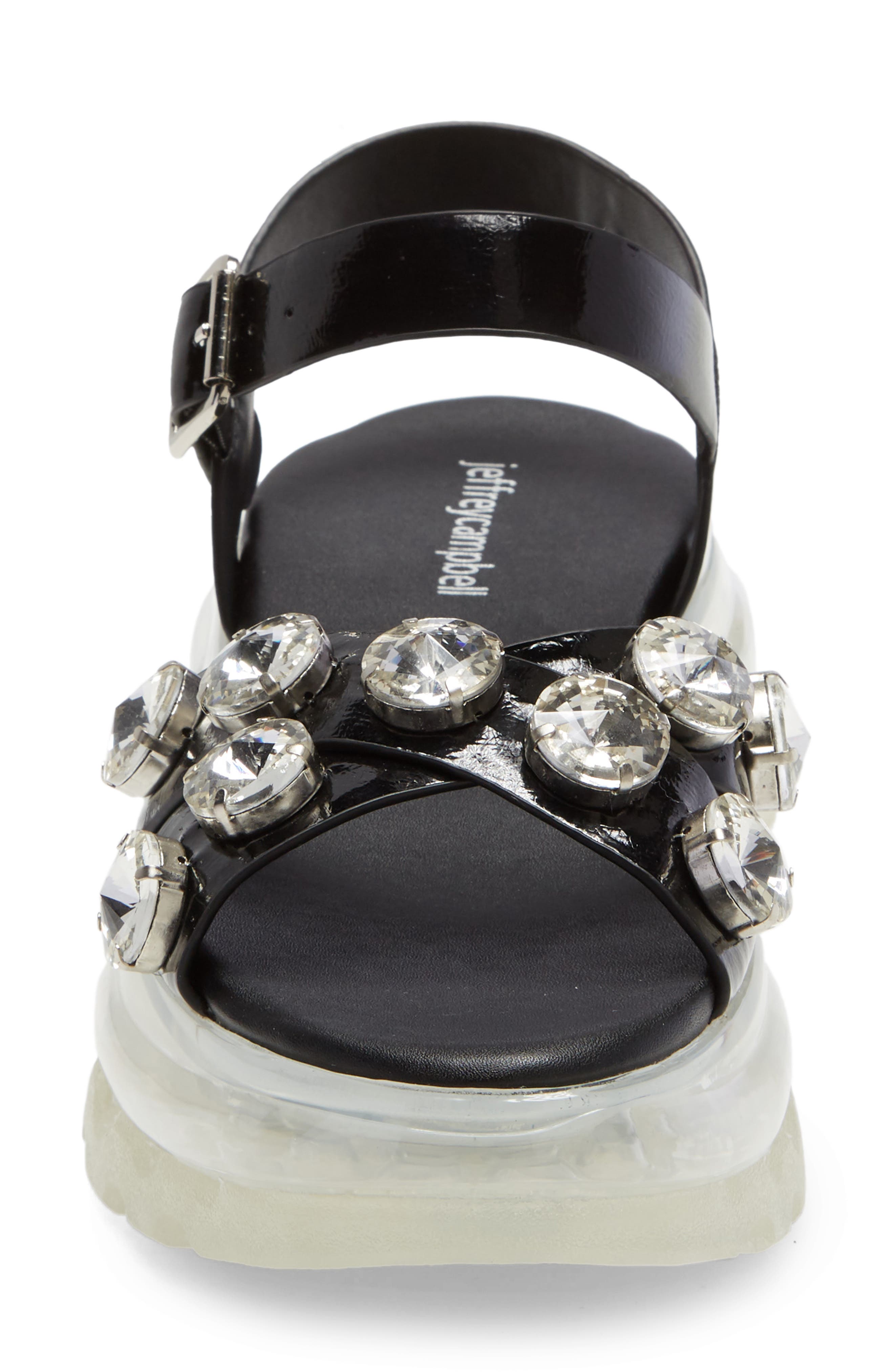 Jeffrey Campbell Quarter Strap Platform Sandal, Alternate, color, 