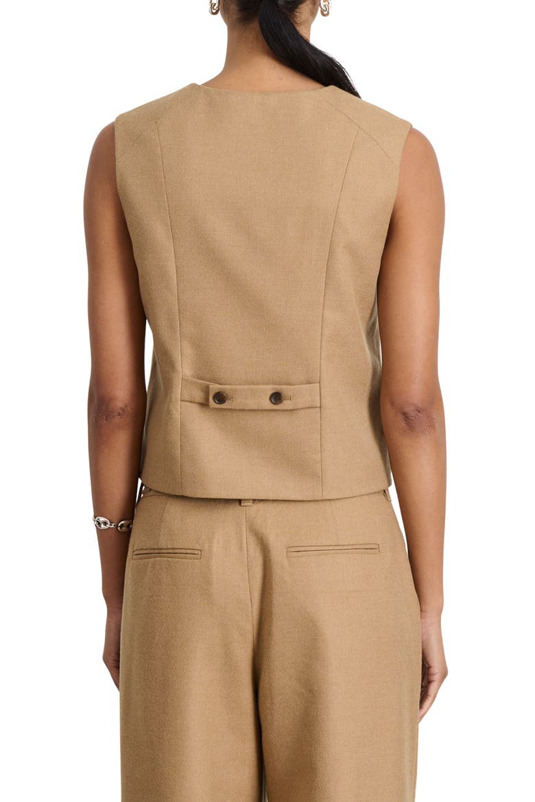Soho Vest, Alternate, color, CAMEL