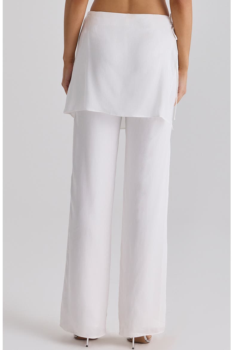 Leona Skirt & Pants Set, Alternate, color, WHITE