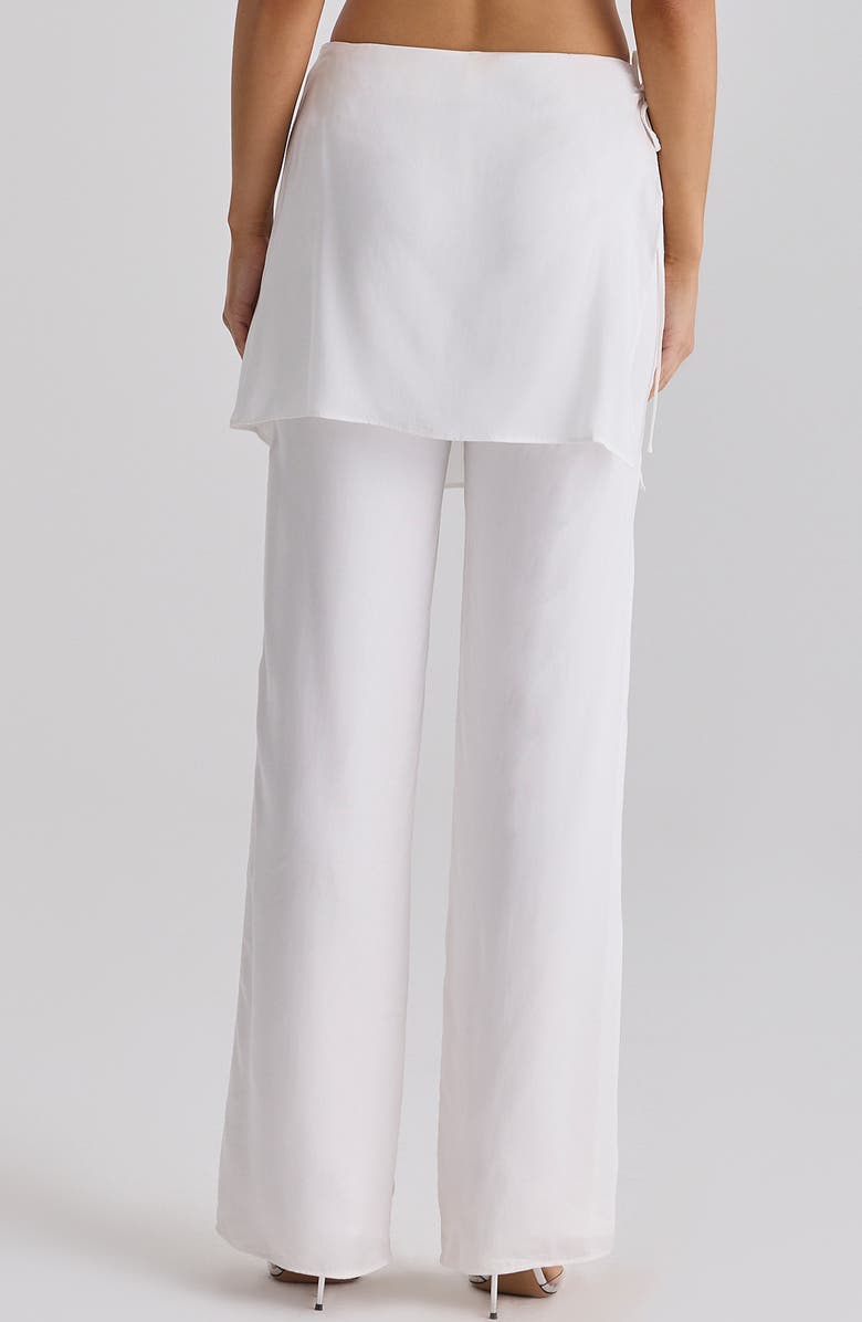 HOUSE OF CB Leona Skirt & Pants Set, Alternate, color, White
