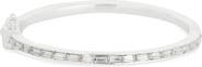 NORDSTROM RACK Baguette Cubic Zirconia Bangle Bracelet