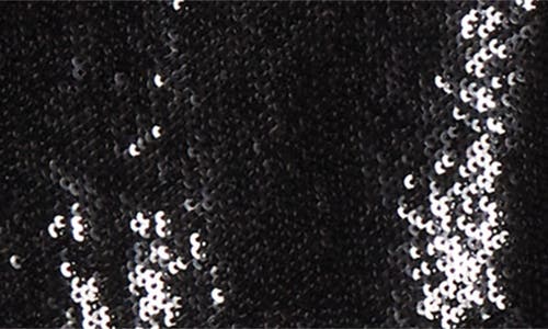 Totême Toteme Round-neck Sequin Top In Black