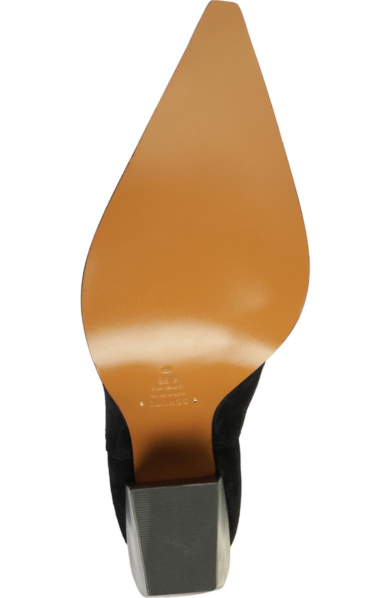 Schutz Maine Up Pointed Toe Boot, Alternate, color, Black