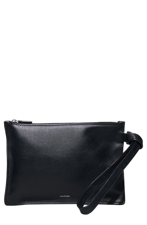 The Charlie Leather Clutch