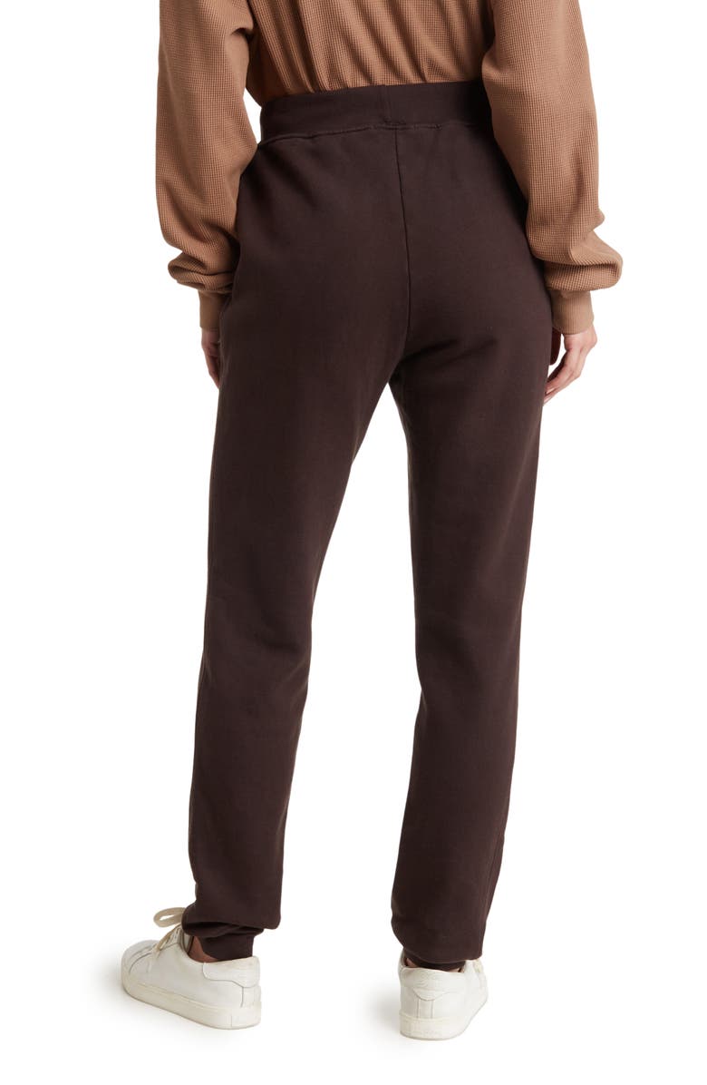 Good American Good Waist Cotton Terry Joggers, Alternate, color, 