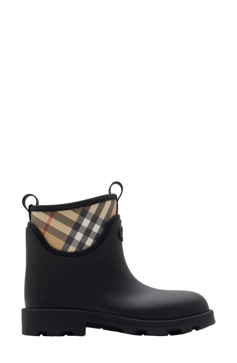 レインブーツ Burberry Ankle Boots Marsh- Burberry - Synthetic - Nude Ankle Boots Marsh- Burberry - Synthetic - Nude Brown Flesh