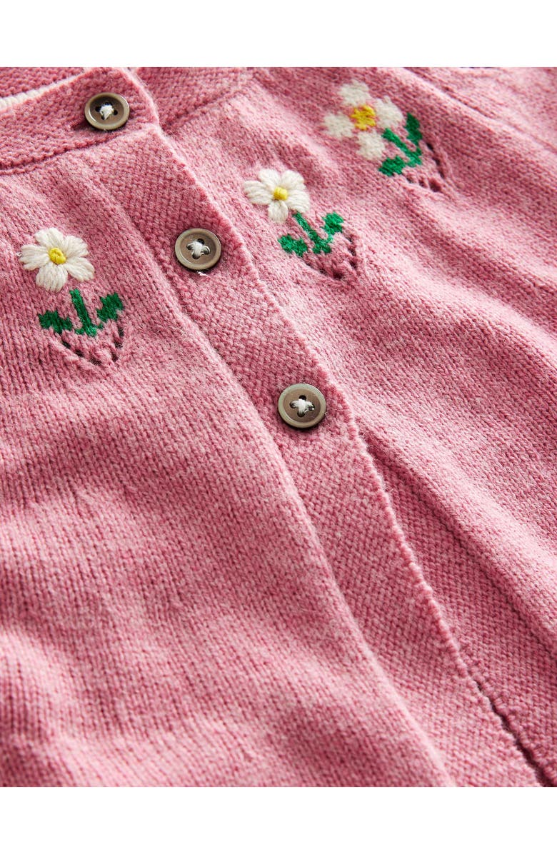 Mini Boden Kids' Embroidered Floral Cardigan, Alternate, color, 