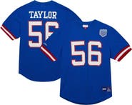 Mitchell & Ness Men's Mitchell & Ness Lawrence Taylor Royal New York Giants Retired Player Name & Number Mesh Top