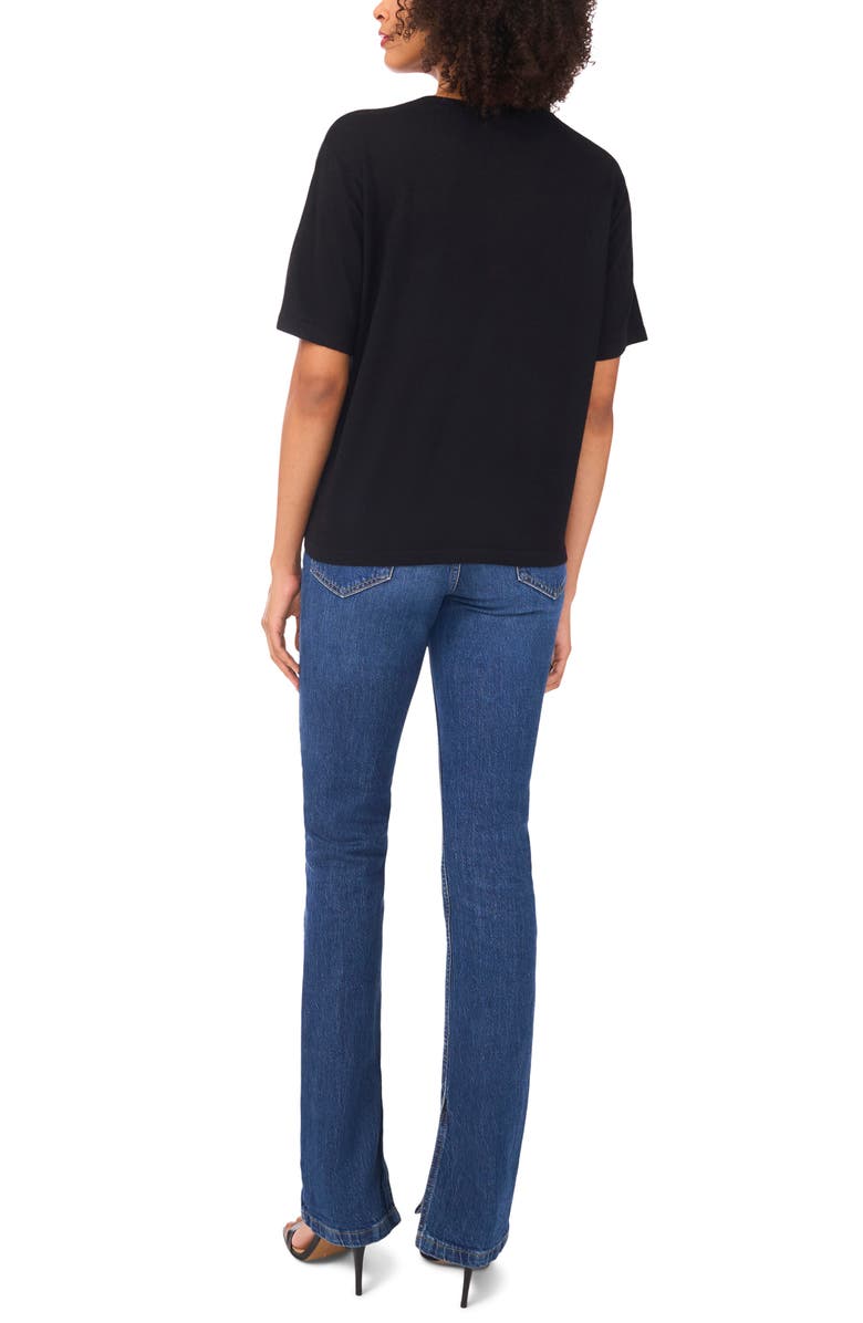 Halogen<sup>®</sup> Pocket T-Shirt, Alternate, color, Rich Black