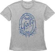 Yale University Women's New Haven Est. 1701 Short Sleeve Straight Fit T-Shirt