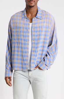 Santa Monica Flannel Button-Front Shirt