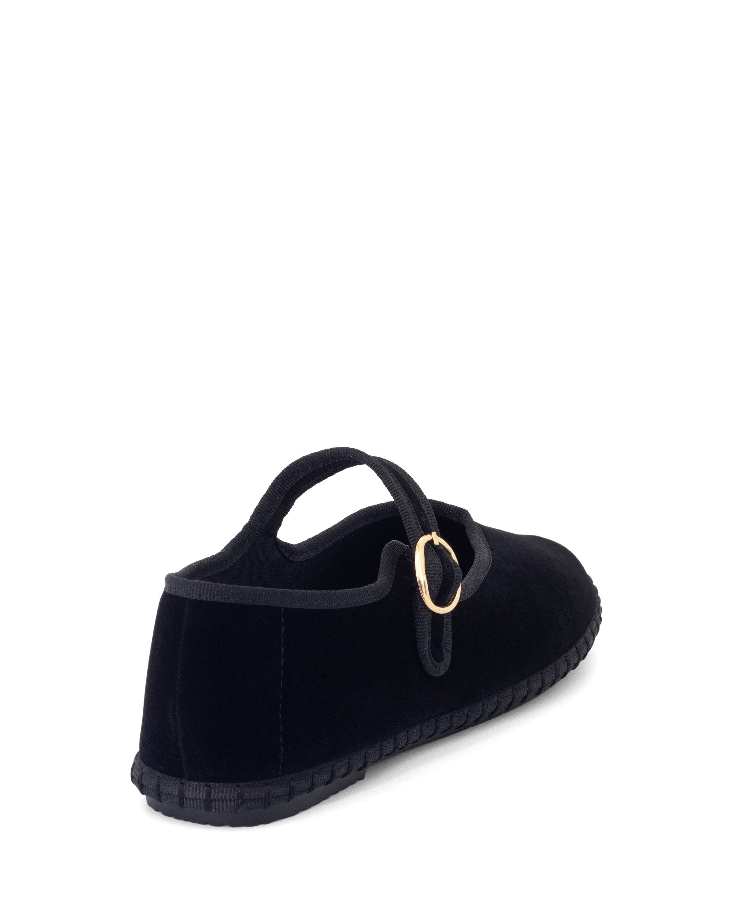 ALEGRIA Round Toe mary jane ballet flats, Alternate, color, Black Velvet