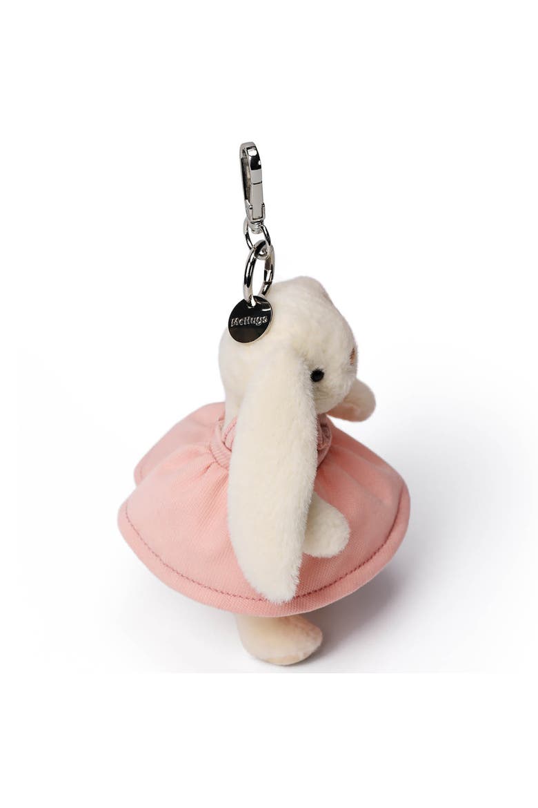 Candy Bunny Plush Bag Charm, Alternate, color, Multicolored