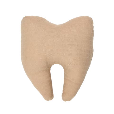 Cotton Double Cloth Tooth Fairy Pillow, Natural