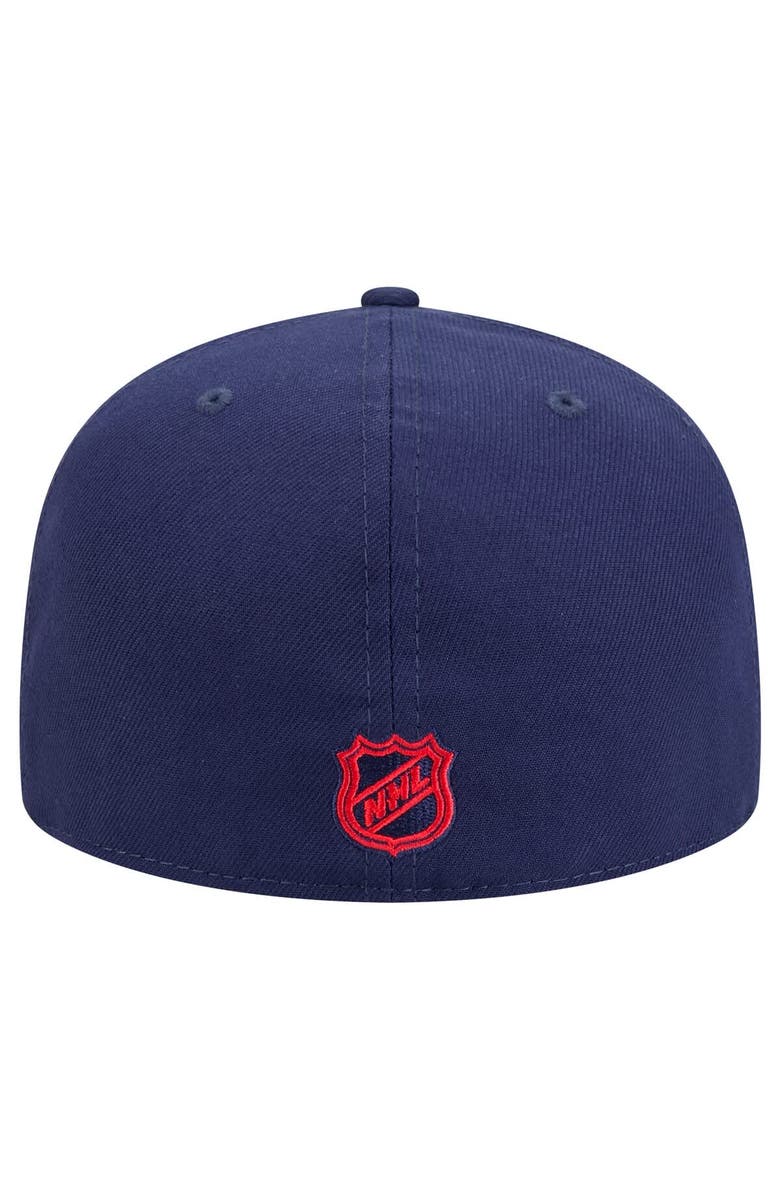 New Era Men's New Era Navy Columbus Blue Jackets Core 59FIFTY Fitted Hat, Alternate, color, Navy