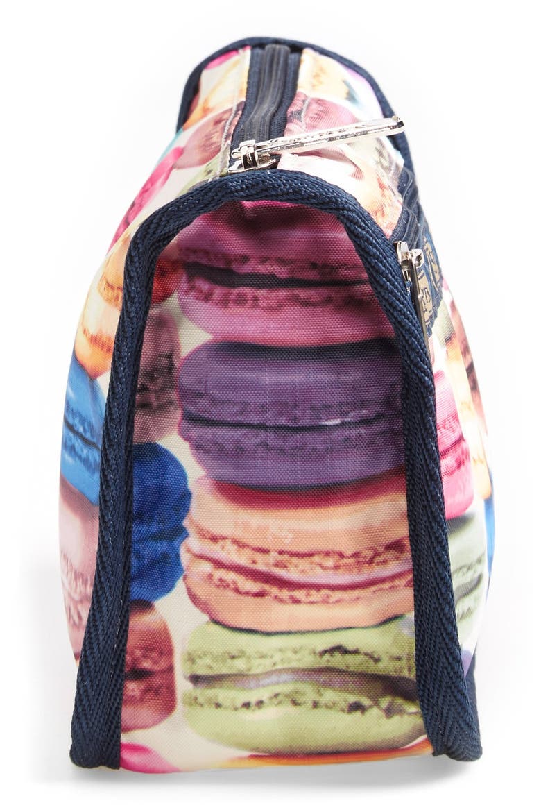 Travel Cosmetic Case, Alternate, color, MACAROONS