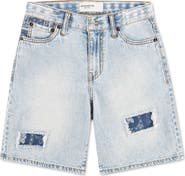 abercrombie kids Kids' Patchwork Denim Shorts