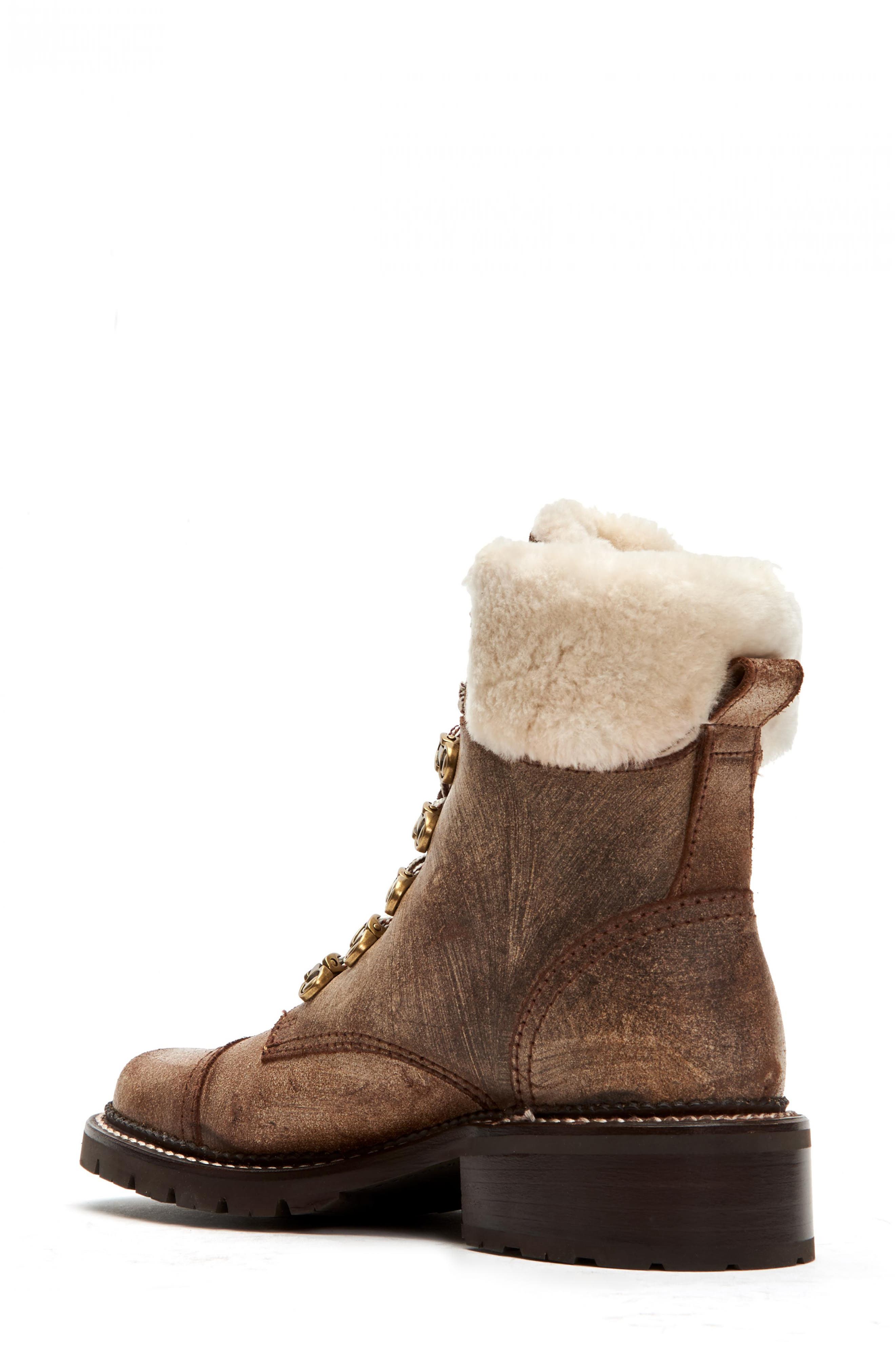 Samantha Hiker Boot, Alternate, color, CHOCOLATE LEATHER