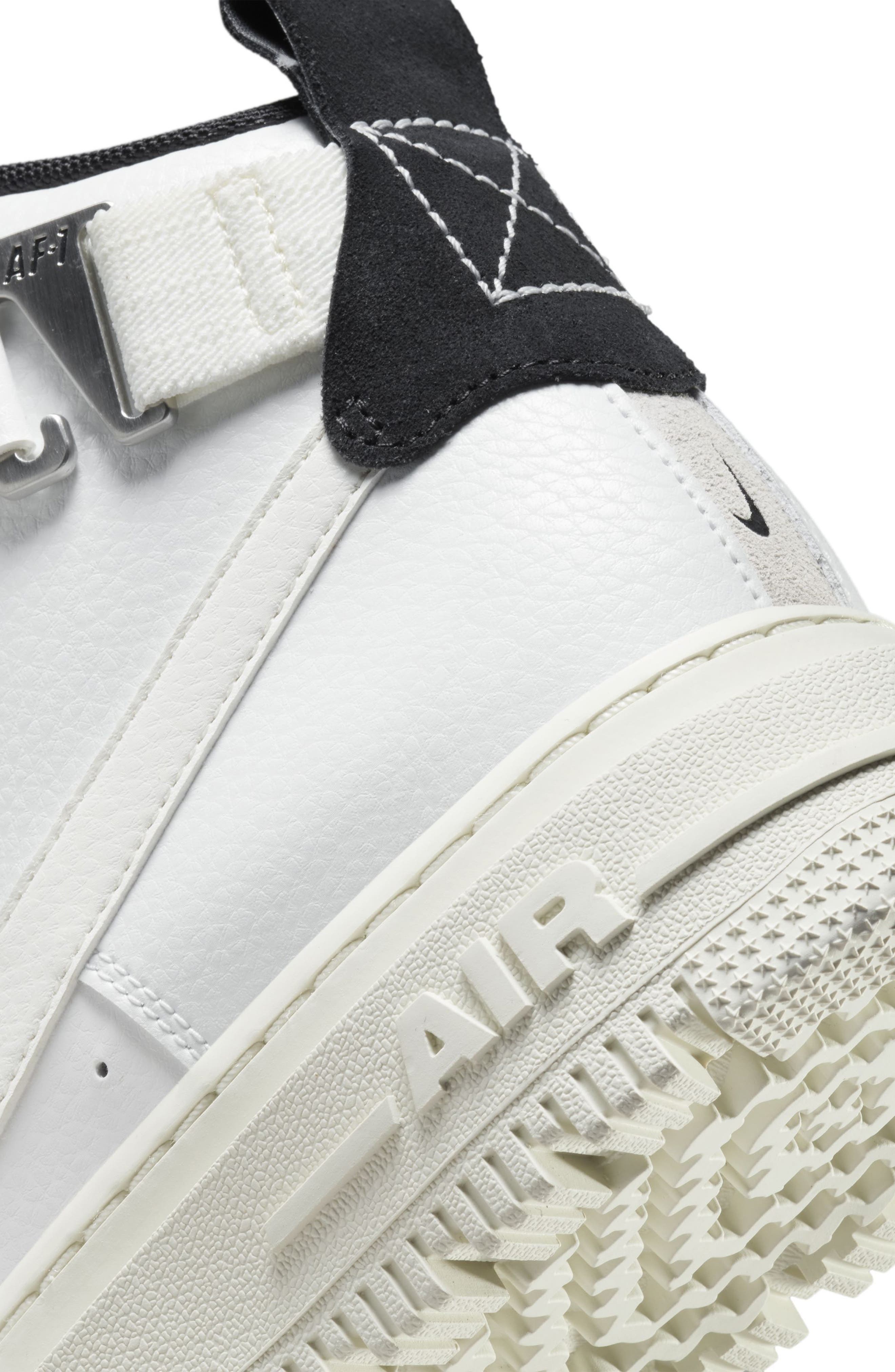 Nike Air Force 1 High Utility Boot, Alternate, color, White/ Sail/ Black/ White