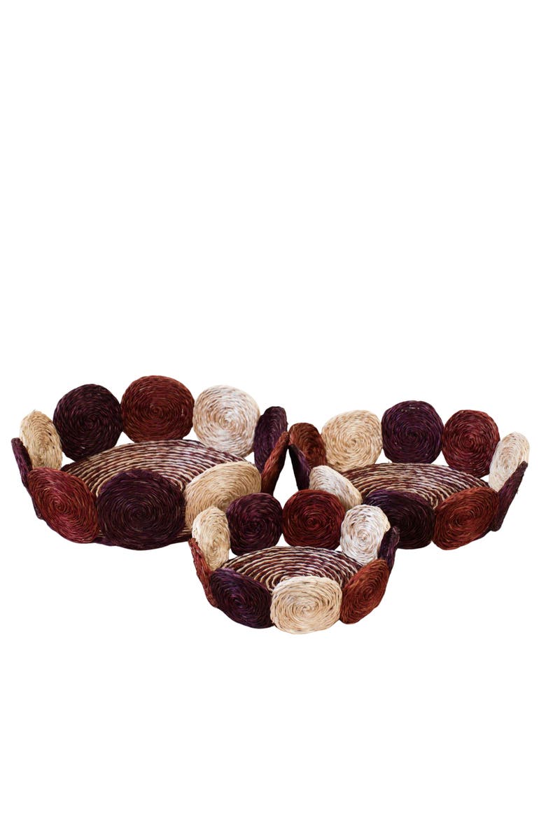 Fruit Basket Circles, Set of 3, Main, color, Autumn
