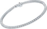 Bliss Diamond 2 - 4Ct Diamond Tennis Bracelet 7" Lab Grown
