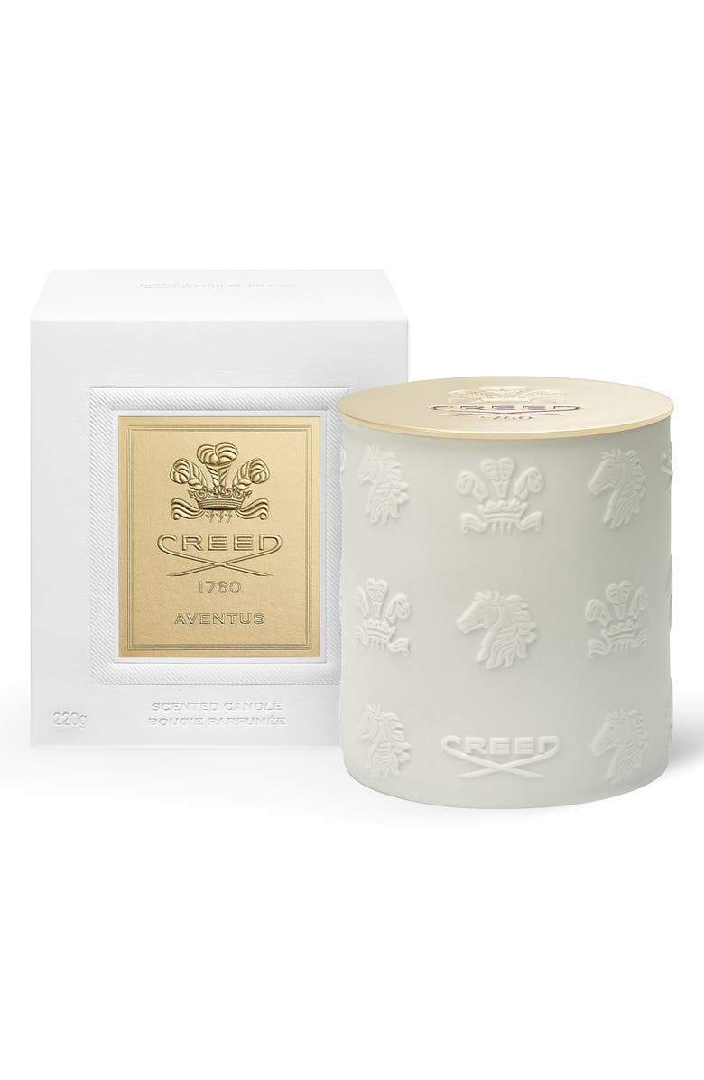 Creed Aventus Porcelain Candle, Main, color, 