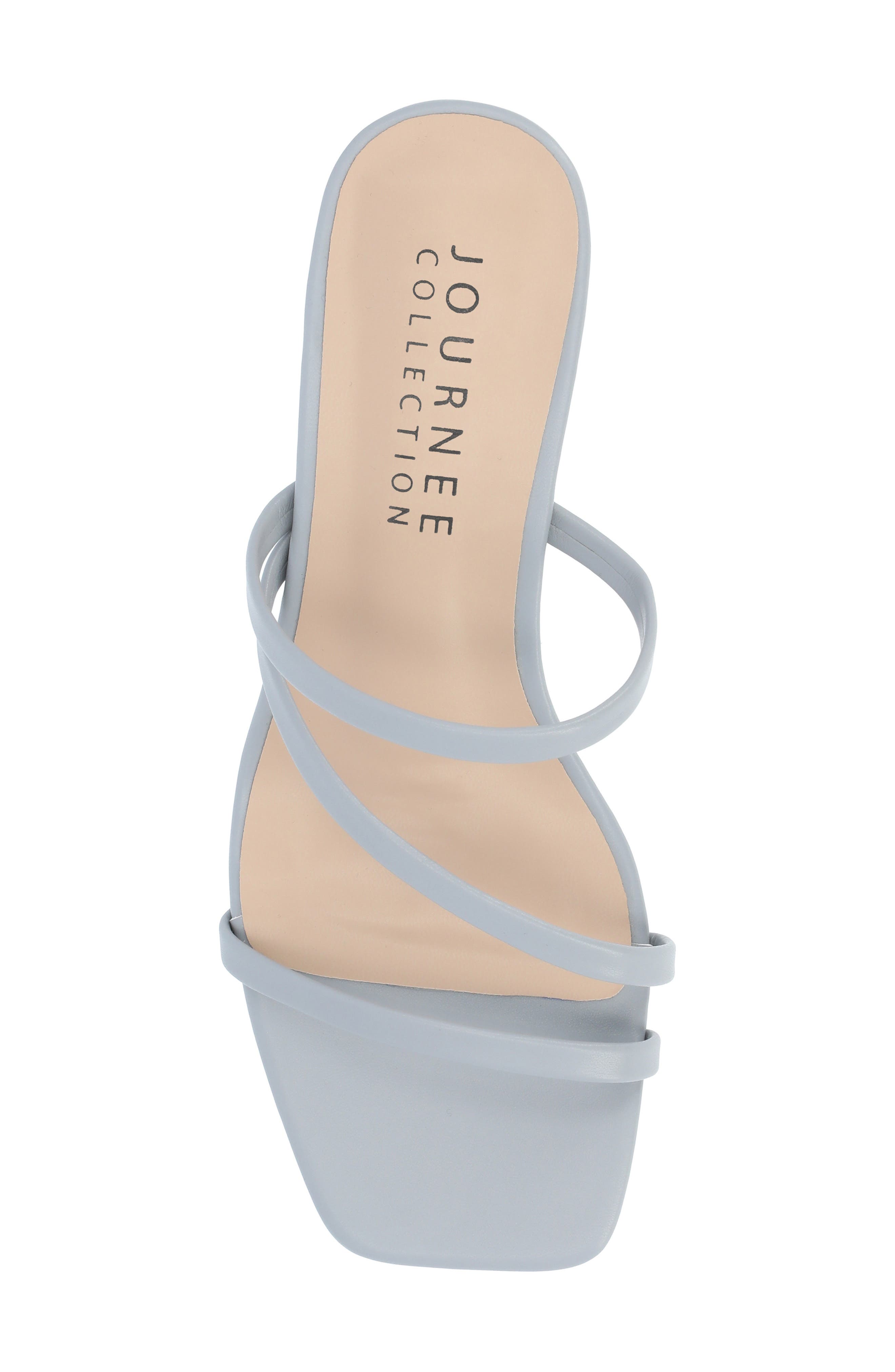 Takarah Wedge Slide Sandal, Alternate, color, BLUE
