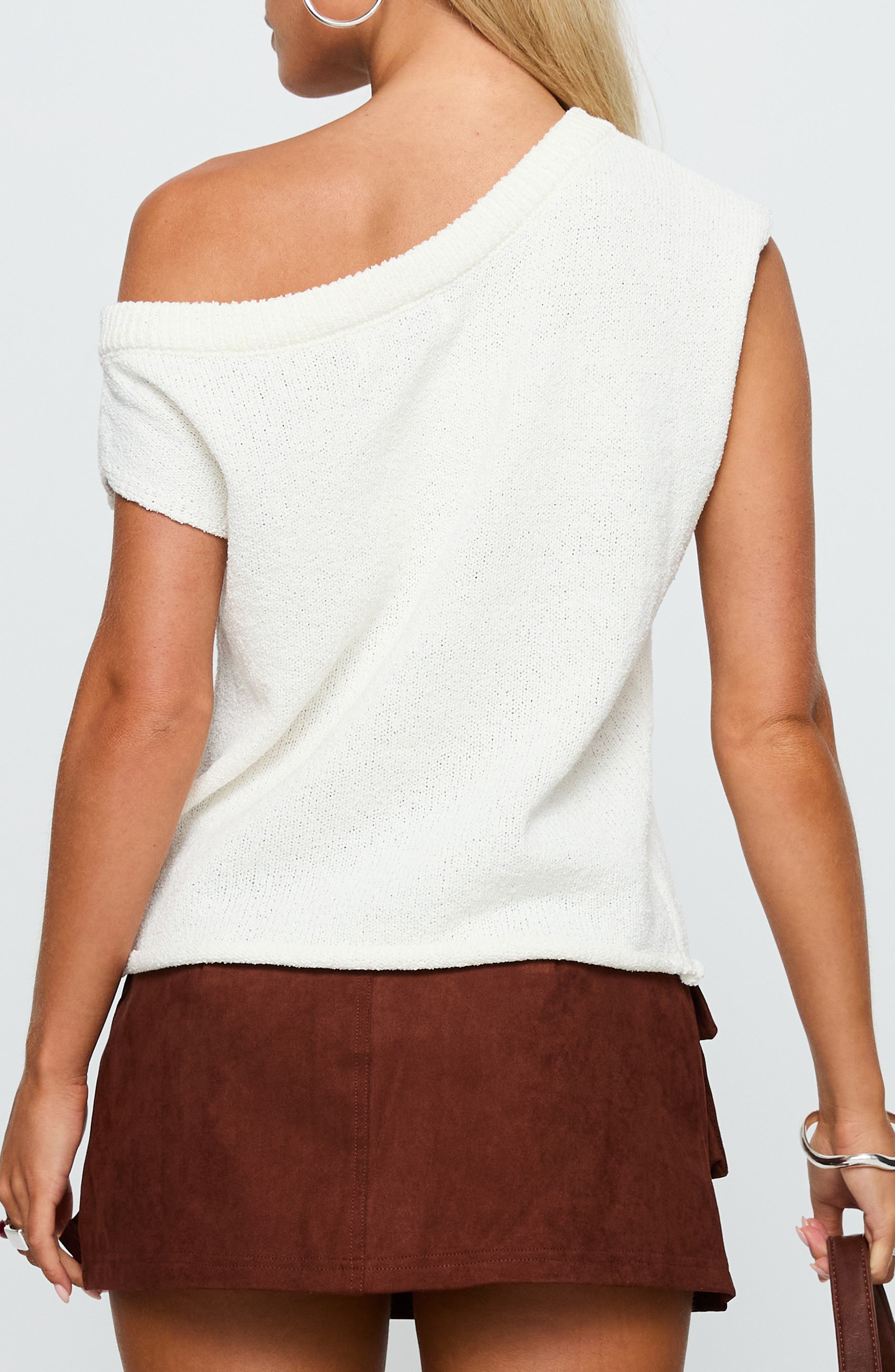 Ashfield One-Shoulder Sweater - image 2