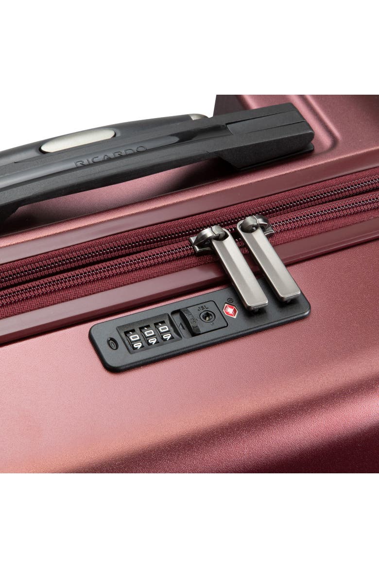 Santa Rosa Hardside Expandable 3 Piece Set, Alternate, color, Merlot