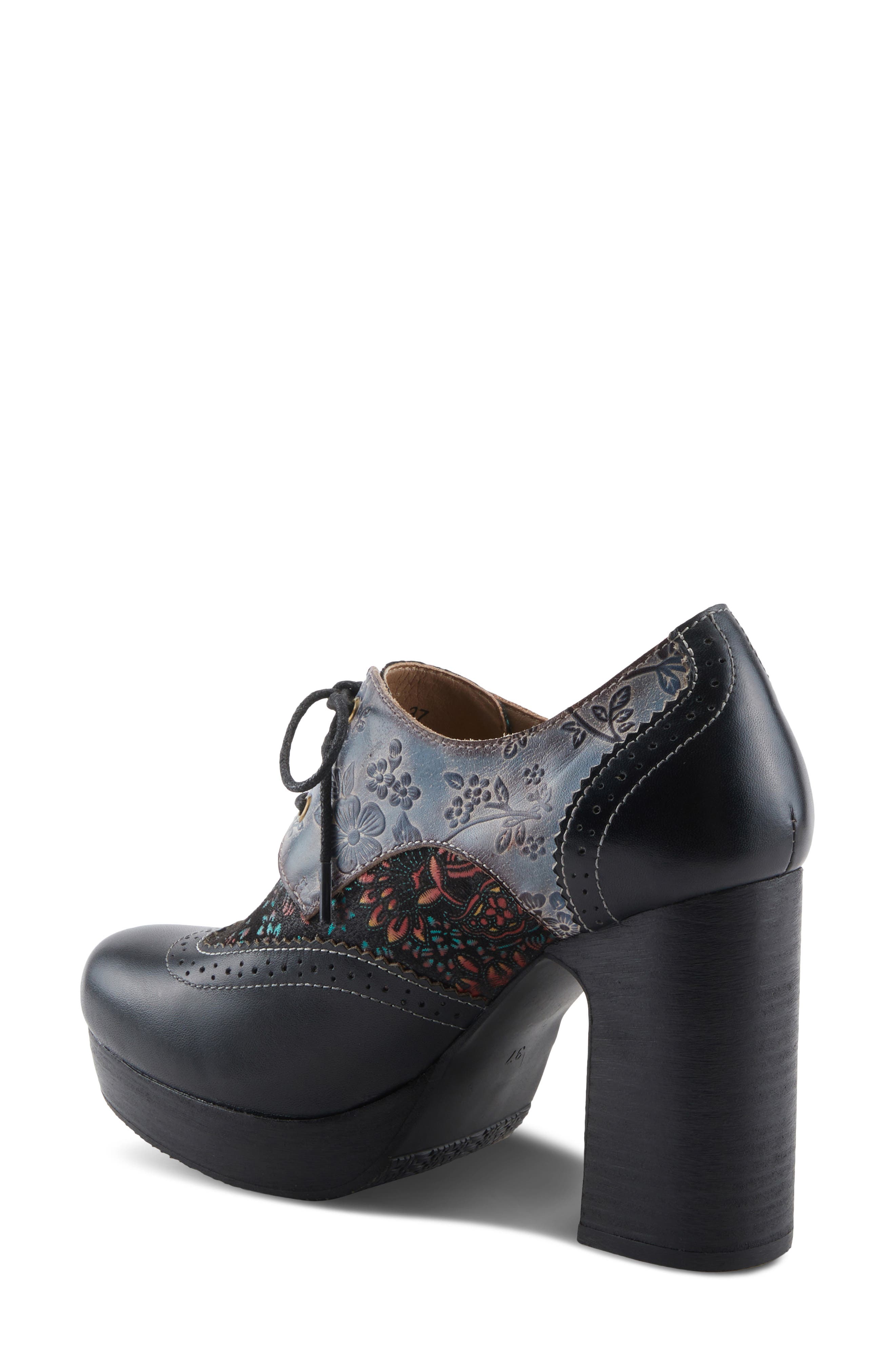 L'Artiste by Spring Step Tothemax Wingtip Platform Derby, Alternate, color, 