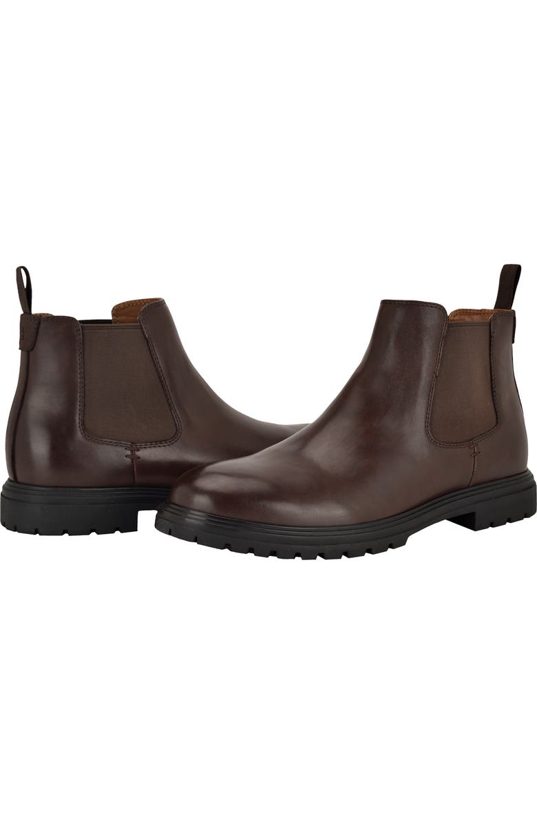 Tommy Hilfiger Gainsly Chelsea Boot, Alternate, color, Medium Brown