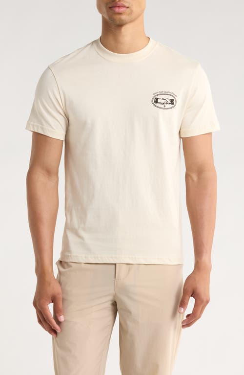 Quiet Golf Deal Maker Cotton T-Shirt in Bone 