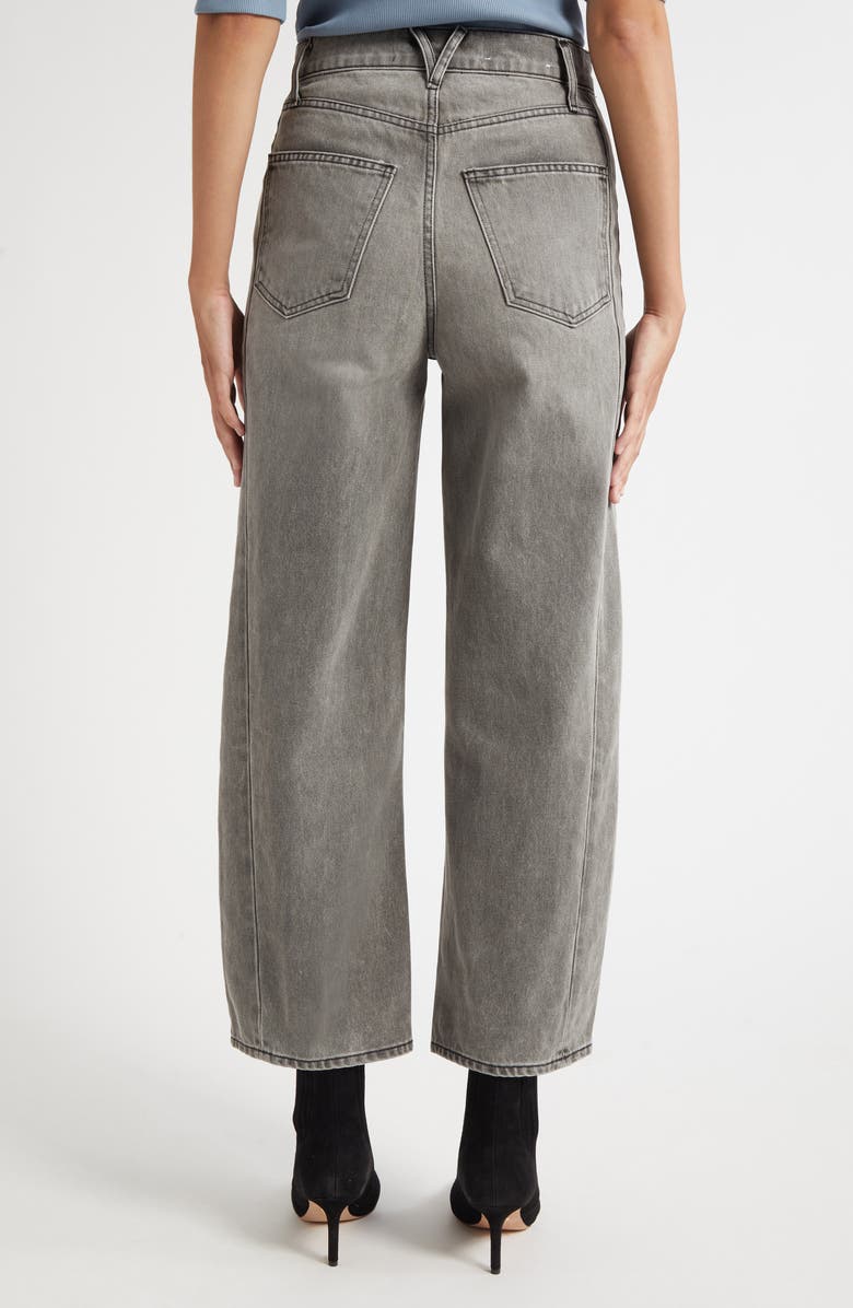 Veronica Beard Ryder High Waist Barrel Leg Jeans, Alternate, color, 