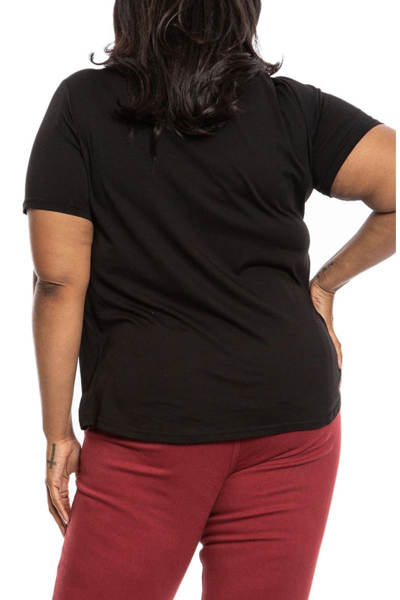 Crewneck Pocket T-Shirt, Alternate, color, BLACK