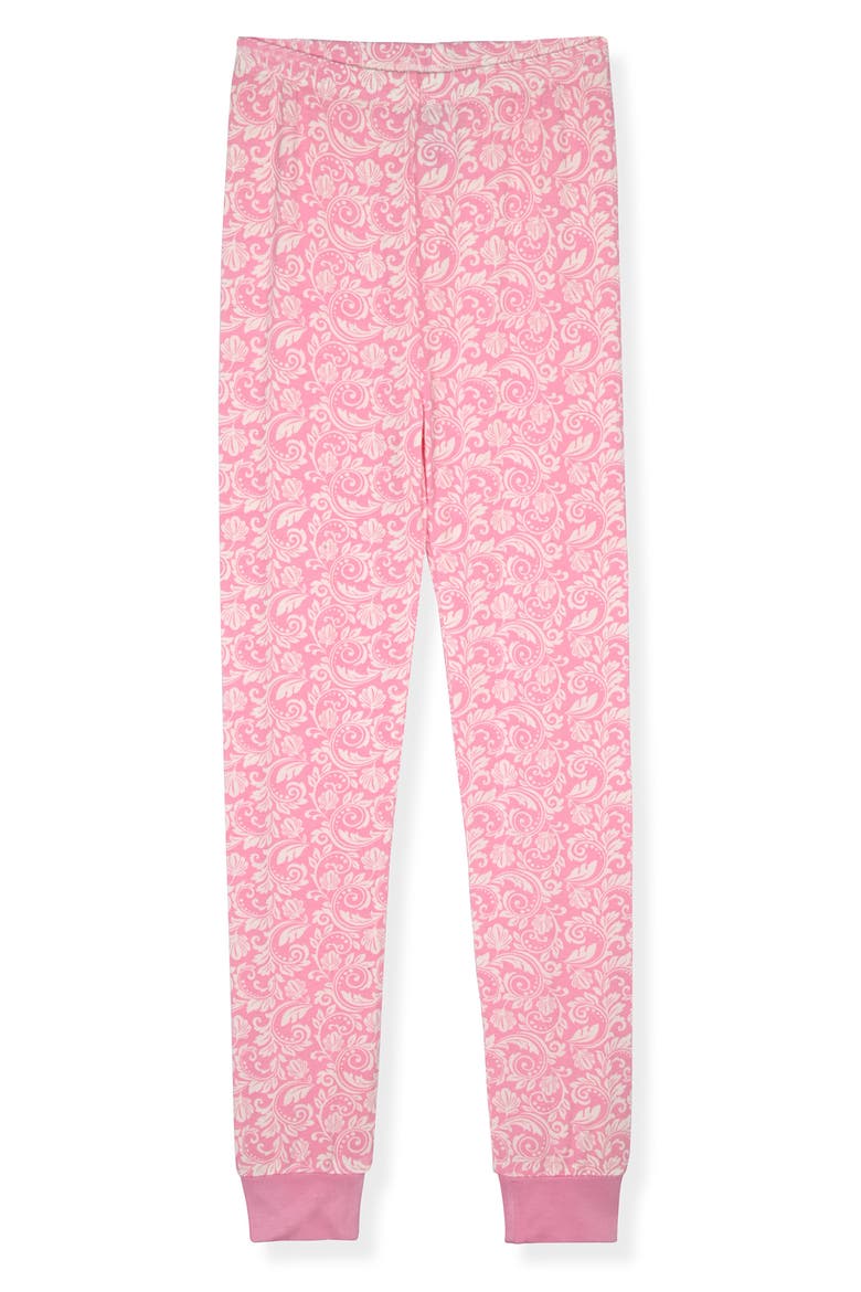 Assorted 2-Pack Print Fitted Two-Piece Pajamas, Alternate, color, PINK/ WHITE MULTI