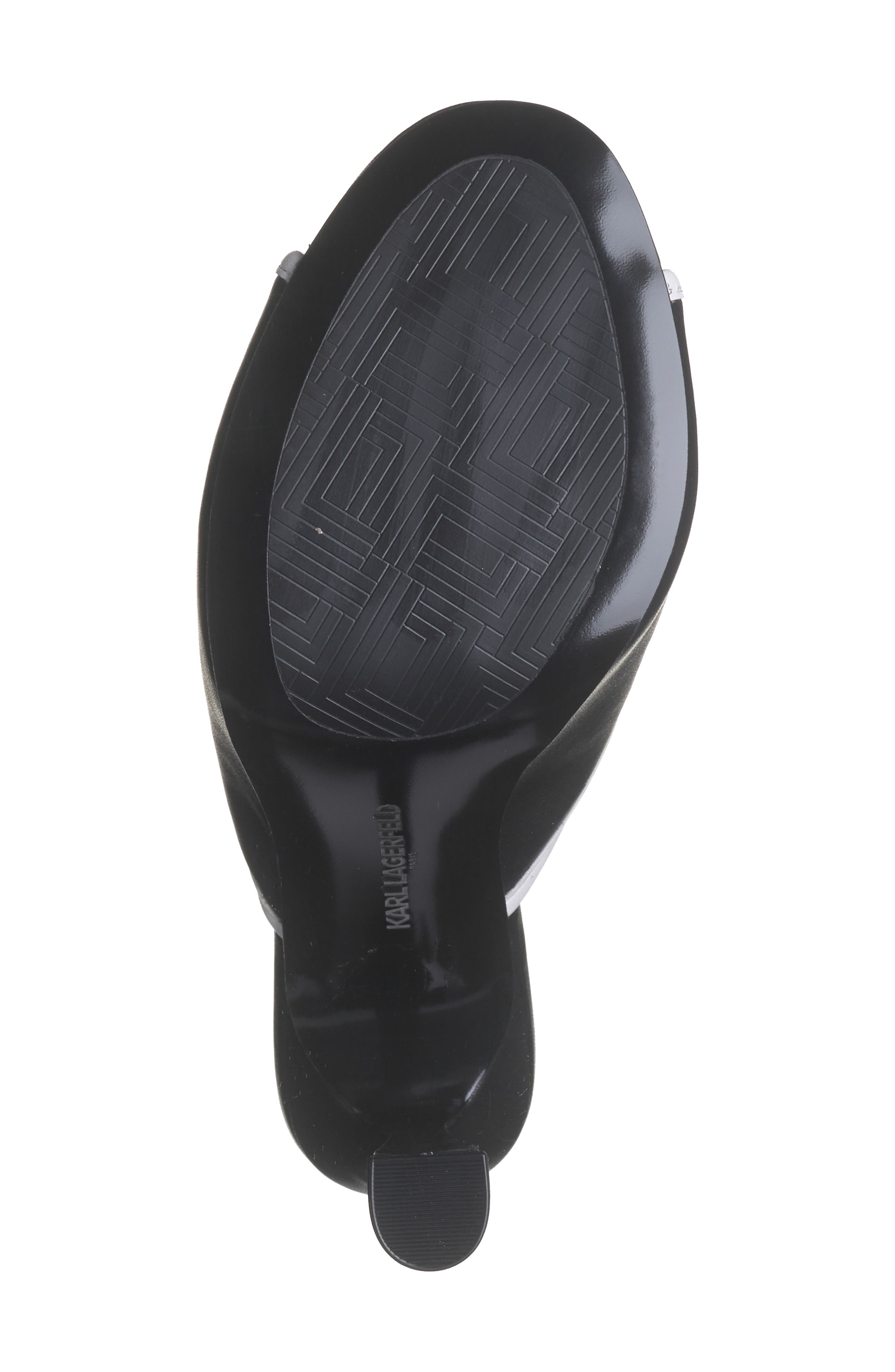 KARL LAGERFELD PARIS Chatura Slide Sandal, Alternate, color, 