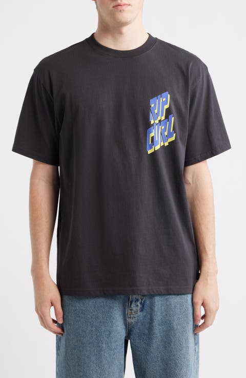 Liquid Trips Slant Graphic T-Shirt