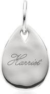 Monica Vinader Mini Petal Teardrop Pendant Charm