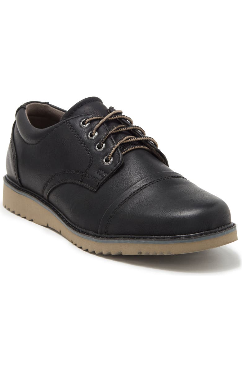 Eastland Ike Cap Toe Derby, Main, color, Black