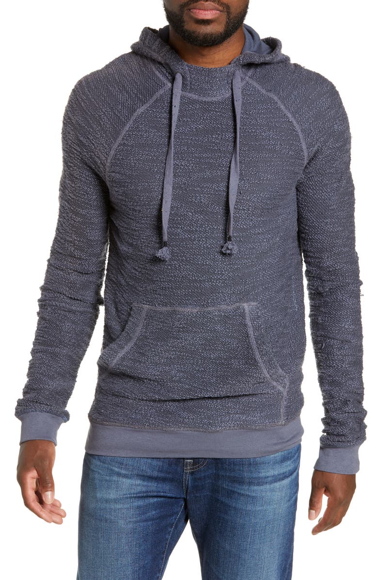 Mills Supply by Splendid Huntington Bouclé Knit Hoodie, Main, color,