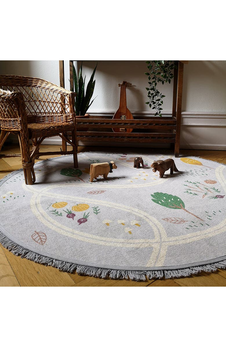 Nattiot Rug Little Garden, Alternate, color, Multi