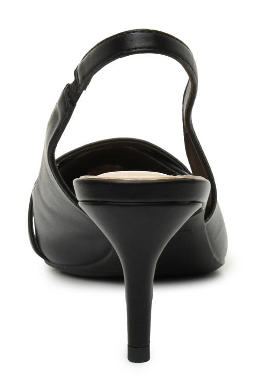 NICOLE MILLER NICOLE MILLER POINTED TOE SLINGBACK PUMP