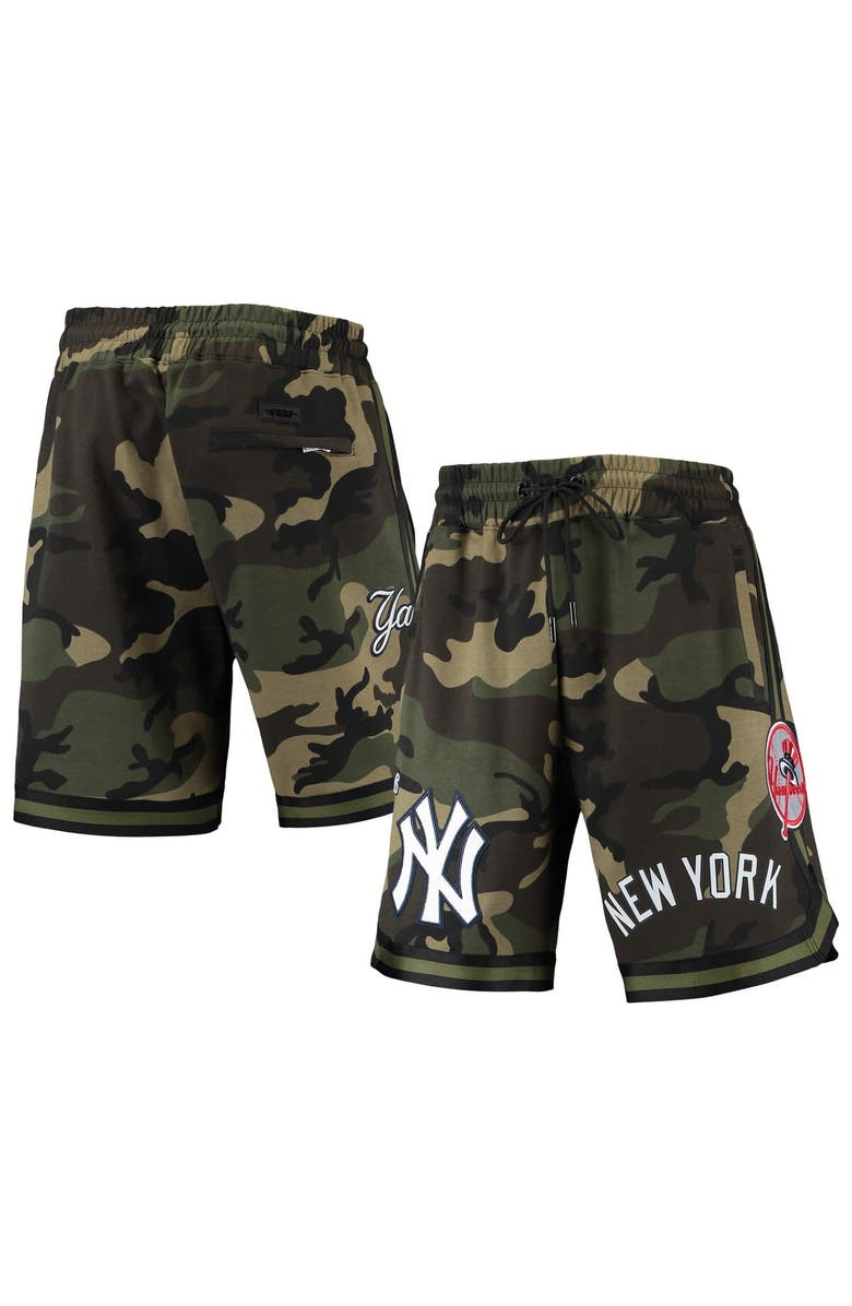 PRO STANDARD Men's Pro Standard Camo New York Yankees Team Shorts, Main, color, 