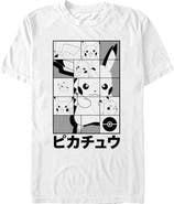 POKEMON Men's Pokemon Puzzle Box Pikachu Graphic T-Shirt