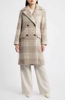 Fleurette Bailey Plaid Alpaca & Wool Blend Coat